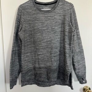 L.L. Bean Heather Gray Women's Sweater